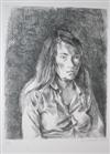 RAPHAEL SOYER Group of 6 etchings.